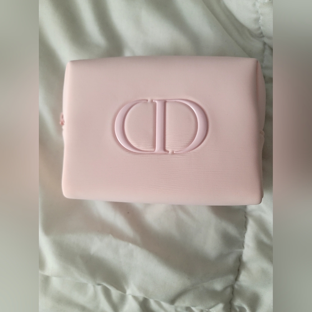 Dior makeup bag
